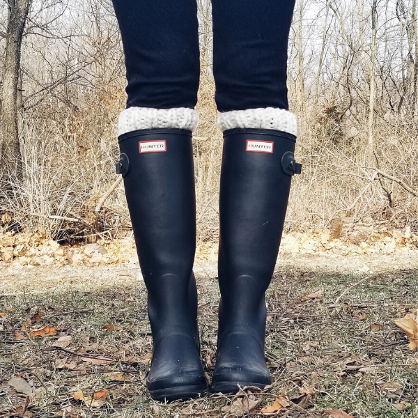 Aberdeen Boot Cuff Knitting Pattern 