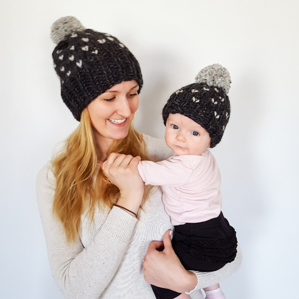 Highland Frost Knit Hat Pattern