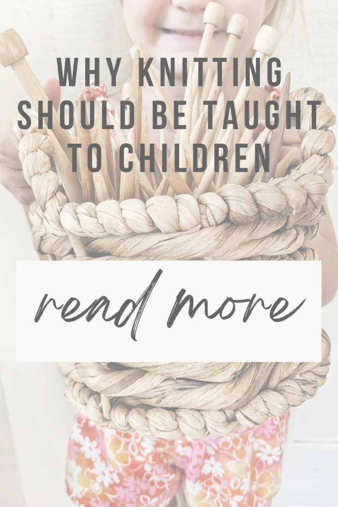 The top 10 hilarious benefits of teaching children to knit this